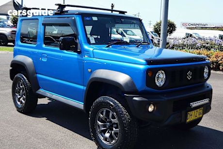 Blue 2021 Suzuki Jimny Wagon