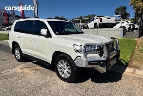 White 2019 Toyota Landcruiser Wagon Lc200 Vx (4X4)