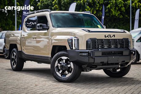 Beige 2025 Kia Tasman Double Cab Pick Up X-Line (4X4) (Std) Body Fender