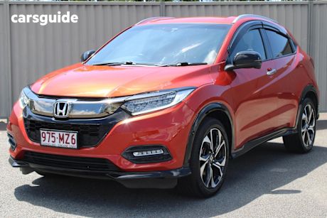 Orange 2019 Honda HR-V Wagon Rs