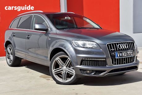 Grey 2014 Audi Q7 Wagon 3.0 Tdi Quattro