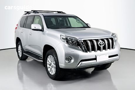 Silver 2017 Toyota Landcruiser Prado Wagon Vx (4X4)