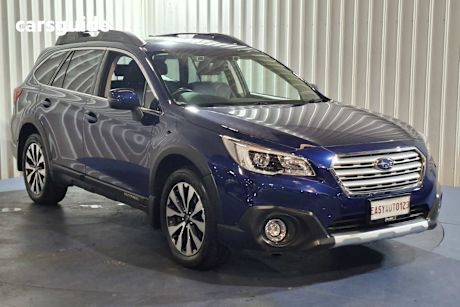 Blue 2016 Subaru Outback Wagon 2.5I Premium