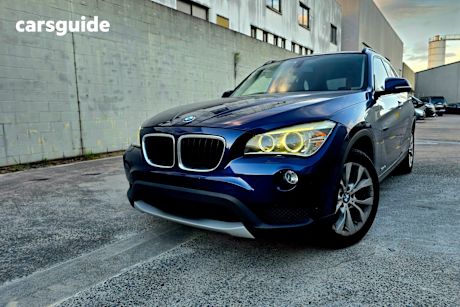 Blue 2013 BMW X1 Wagon Sdrive 18D