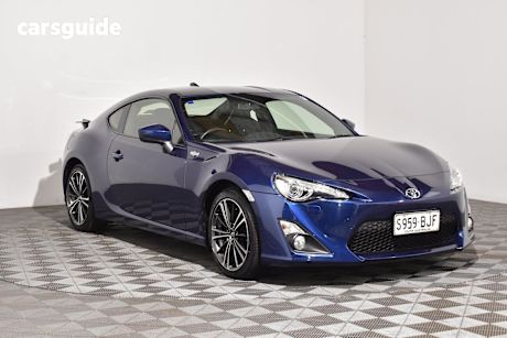 Blue 2015 Toyota 86 Coupe Gts