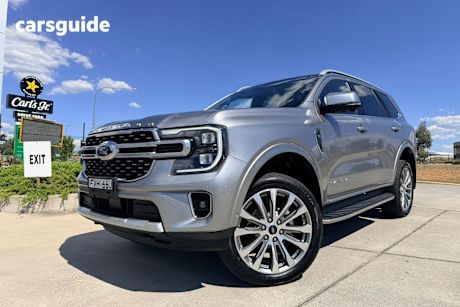 Silver 2024 Ford Everest Wagon Platinum (4Wd)