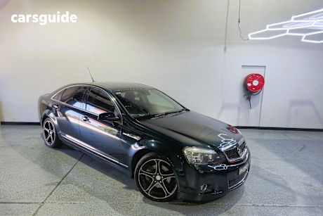 Green 2014 Holden Caprice Sedan V