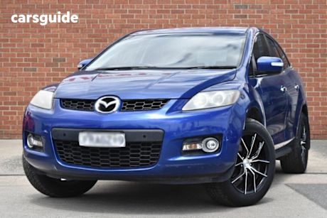 Blue 2009 Mazda CX-7 Wagon Luxury Sports (4X4)