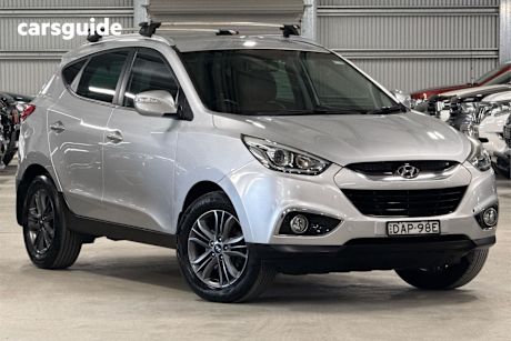 Silver 2015 Hyundai IX35 Wagon Se (Fwd)