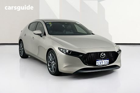 Beige 2022 Mazda 3 Hatchback G25 Gt