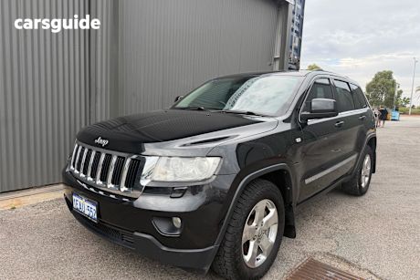 Black 2012 Jeep Grand Cherokee Wagon Laredo (4X4)