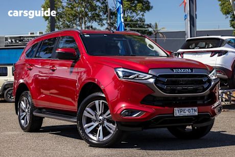 Red 2024 Isuzu MU-X Wagon Ls-T (4X2)