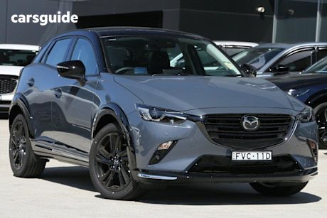 Grey 2025 Mazda CX-3 Wagon G20 Gt Sp