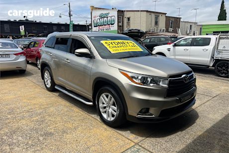 Grey 2016 Toyota Kluger Wagon Gx (4X2)