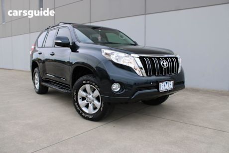 Black 2014 Toyota Landcruiser Prado Wagon Gxl (4X4)