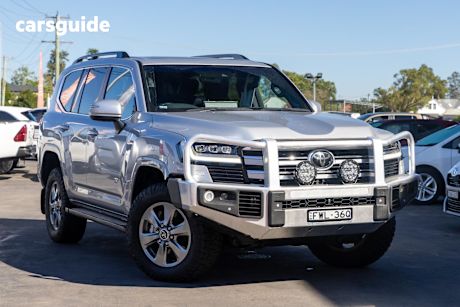 Silver 2022 Toyota Landcruiser Wagon Lc300 Vx (4X4)