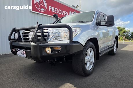 Silver 2011 Toyota Landcruiser Wagon Sahara (4X4)