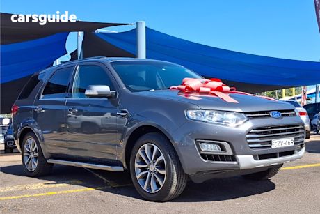 Grey 2016 Ford Territory Wagon Titanium (Rwd)