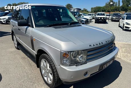 Silver 2002 Land Rover Range Rover SUV VOGUE 4X4
