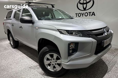 Silver 2020 Mitsubishi Triton Double Cab Pick Up Glx Adas (4X2)