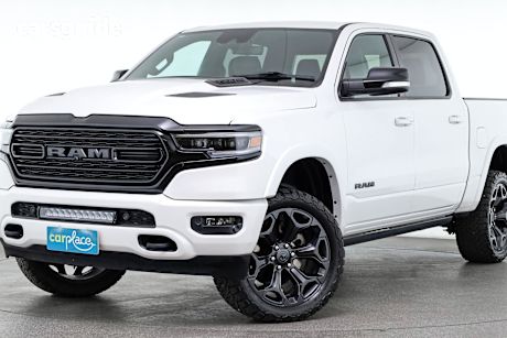 White 2021 RAM 1500 Crew Cab Utility Limited