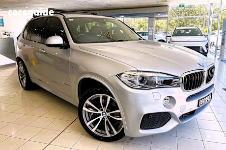 Silver 2017 BMW X5 Wagon Xdrive 30D