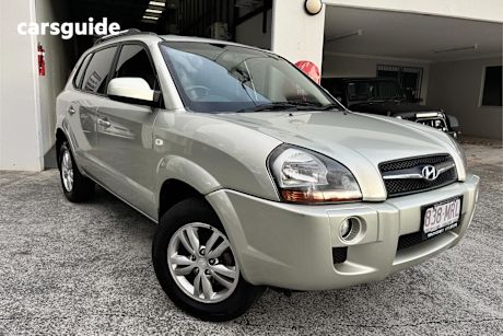 Silver 2009 Hyundai Tucson Wagon City Sx