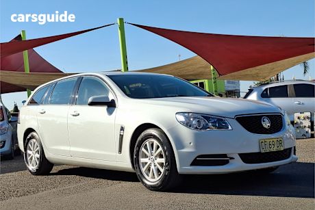 White 2015 Holden Commodore Sportswagon Evoke