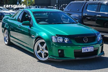 Green 2010 Holden Commodore Utility Ss