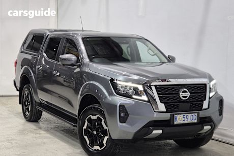 Grey 2022 Nissan Navara Dual Cab Pick-up St-X (4X4) Non-Lfi