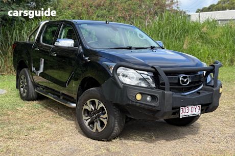 Black 2016 Mazda BT-50 Dual Cab Utility Gt (4X4)