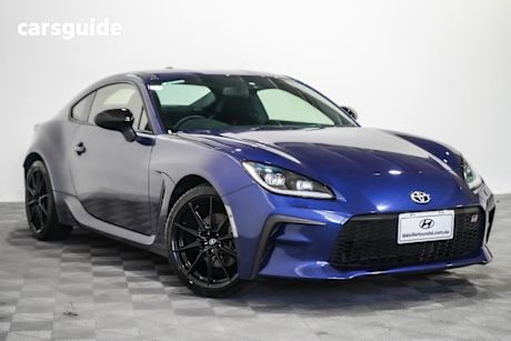 Blue 2023 Toyota GR86 Coupe Gts + Red Interior