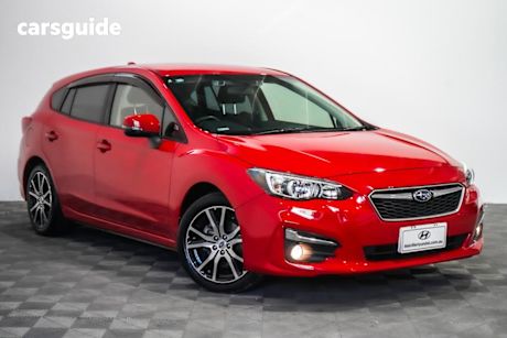 Red 2018 Subaru Impreza Hatchback 2.0I-L (Awd)