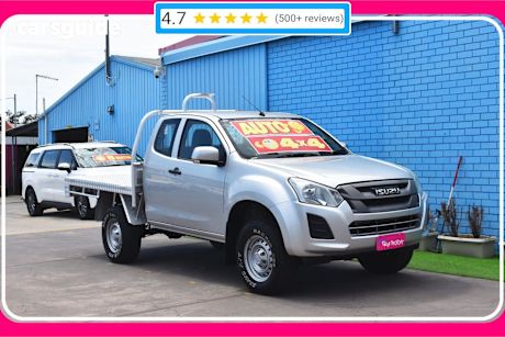 Silver 2019 Isuzu D-MAX Space Cab Chassis Sx (4X4)