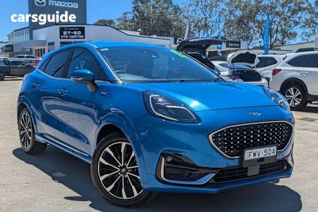 Blue 2023 Ford Puma Hatchback St-Line V