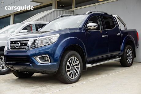 Blue 2017 Nissan Navara Dual Cab Utility St-X (4X4)