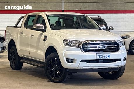 White 2018 Ford Ranger Dual Cab Utility Xlt 3.2 (4X4)