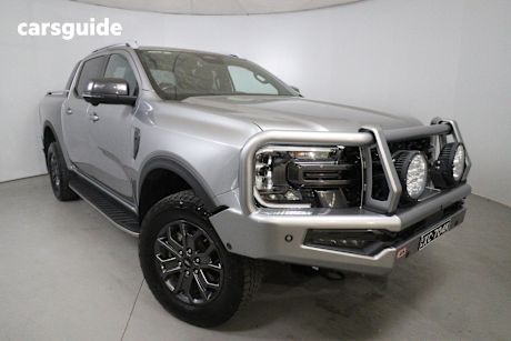 Silver 2022 Ford Ranger Double Cab Pick Up Wildtrak 3.0 (4X4)