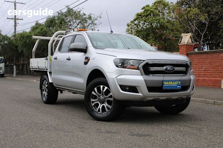 Silver 2017 Ford Ranger Dual Cab Utility Xls 3.2 (4X4)