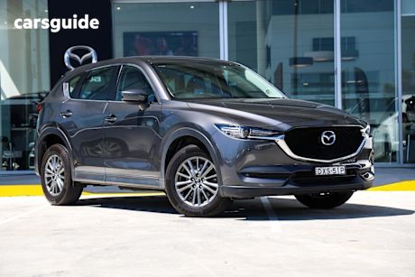Grey 2017 Mazda CX-5 Wagon Touring (4X4)