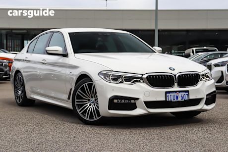 White 2017 BMW 520D Sedan M Sport