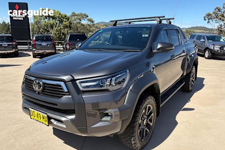 Grey 2022 Toyota Hilux Double Cab Pick Up Rogue (4X4)