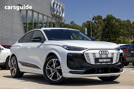 White 2025 Audi Q6 E-Tron Wagon Quattro