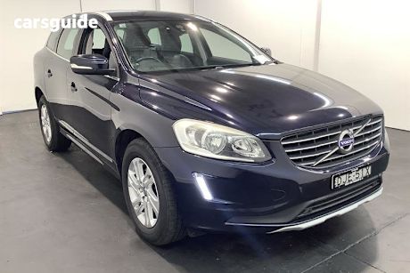 Blue 2015 Volvo XC60 Wagon D4 Kinetic