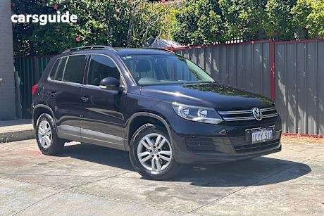 Black 2016 Volkswagen Tiguan SUV 118 TSI (4X2) 5NC MY16