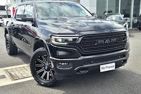 Black 2022 RAM 1500 Crew Cab Utility Limited Rambox (Hybrid)