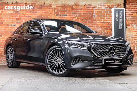 Grey 2025 Mercedes-Benz E200 Sedan