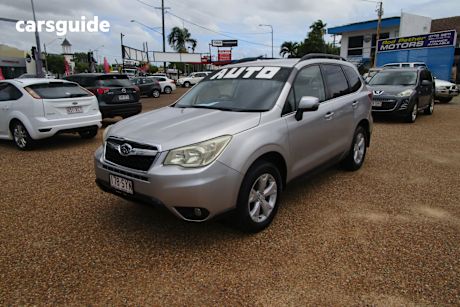 Silver 2013 Subaru Forester Wagon 2.5I-L