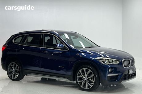 Blue 2016 BMW X1 Wagon Xdrive 25I