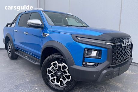 Blue 2025 JAC T9 UTE Dual Cab Pick-up Haven (4X4)